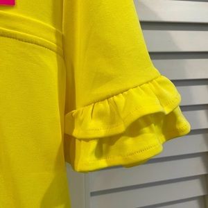 Lily Pulitzer Fitztop Medium Calla Yellow. Brand new.